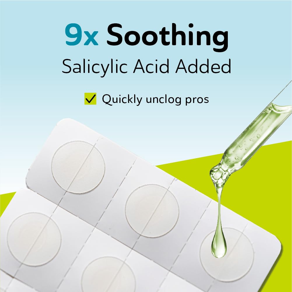 DERMA ANGEL Invisible Salicylic Acid Pimple Patches – Clear, Ultra-Thin Acne Patches for Face (Two Sizes)