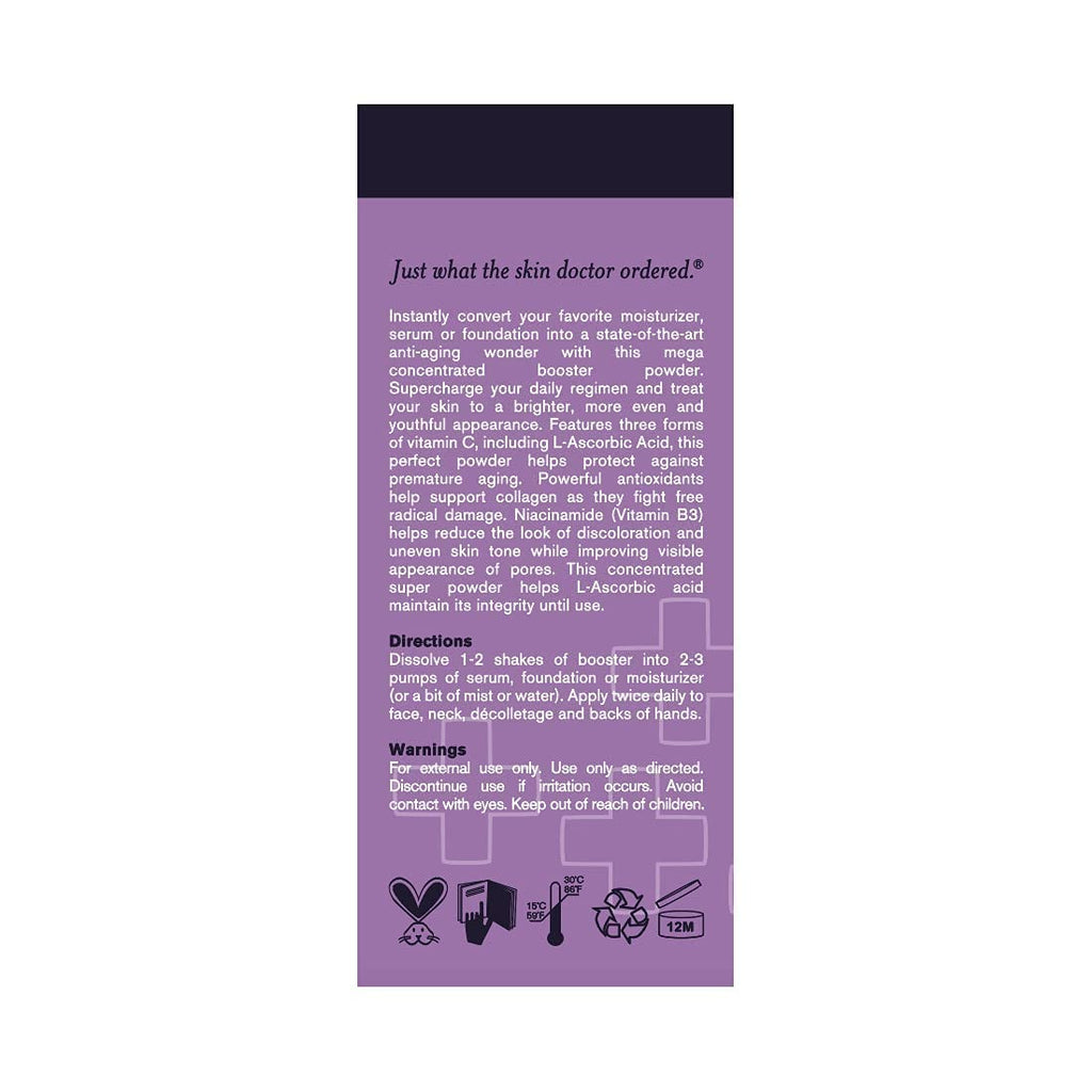 DERMAdoctor Kakadu C Booster Powder — Triple Vitamin C + Niacinamide