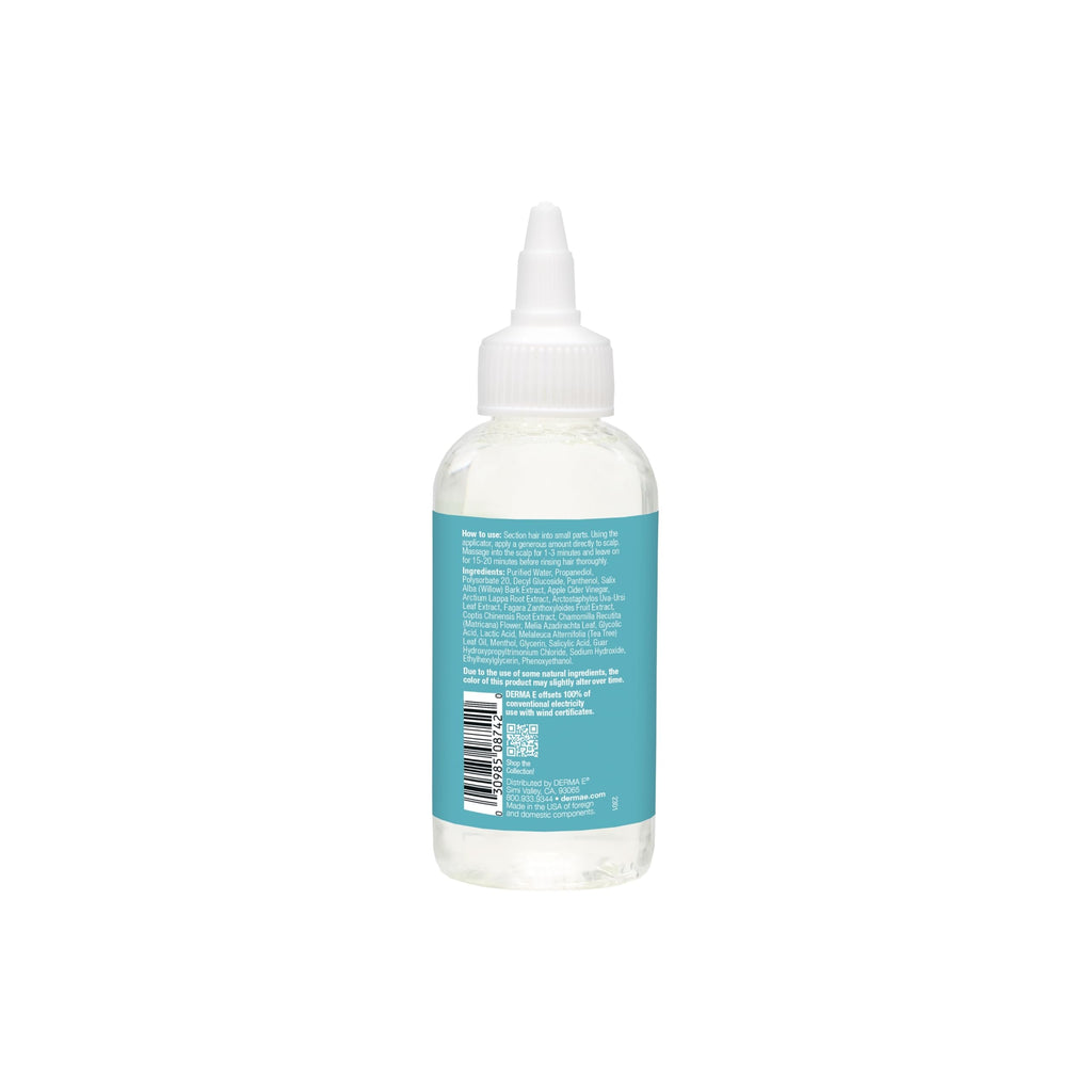 DERMA-E Scalp Exfoliating Rinse — Clarifying, Color-Safe pH-Balanced Scalp Care (4 fl oz)