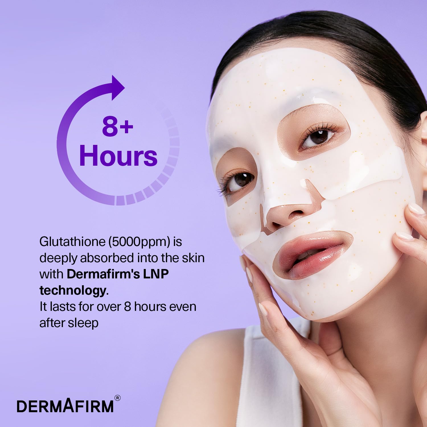 Dermafirm Soothing Repair Toning Gel Mask R4 – Brightening & Anti-Wrinkle Overnight Hydrogel Mask