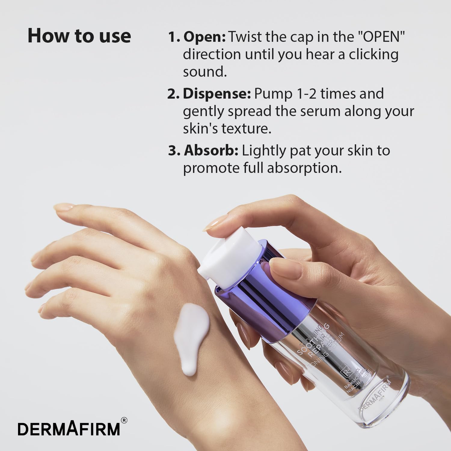 DERMAFIRM Bakuchiol Retinol Serum with Niacinamide & Peptides – Glass Skin R4