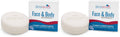 DermaHarmony 2% Pyrithione Zinc Face & Body Bar – 4 oz (Pack of 2)