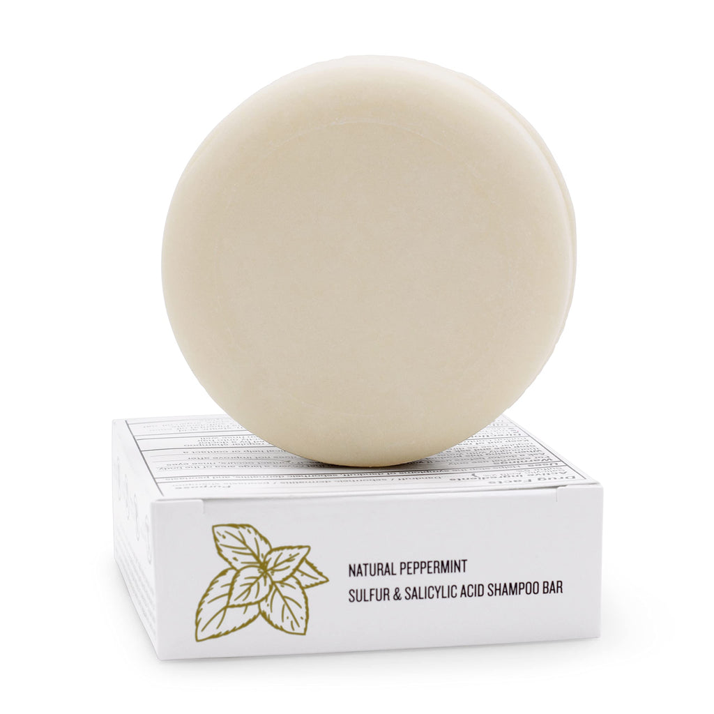 Dermaharmony 5% Sulfur 2% Salicylic Acid Shampoo Bar – Dandruff Care Pack of 2 (4 oz each)