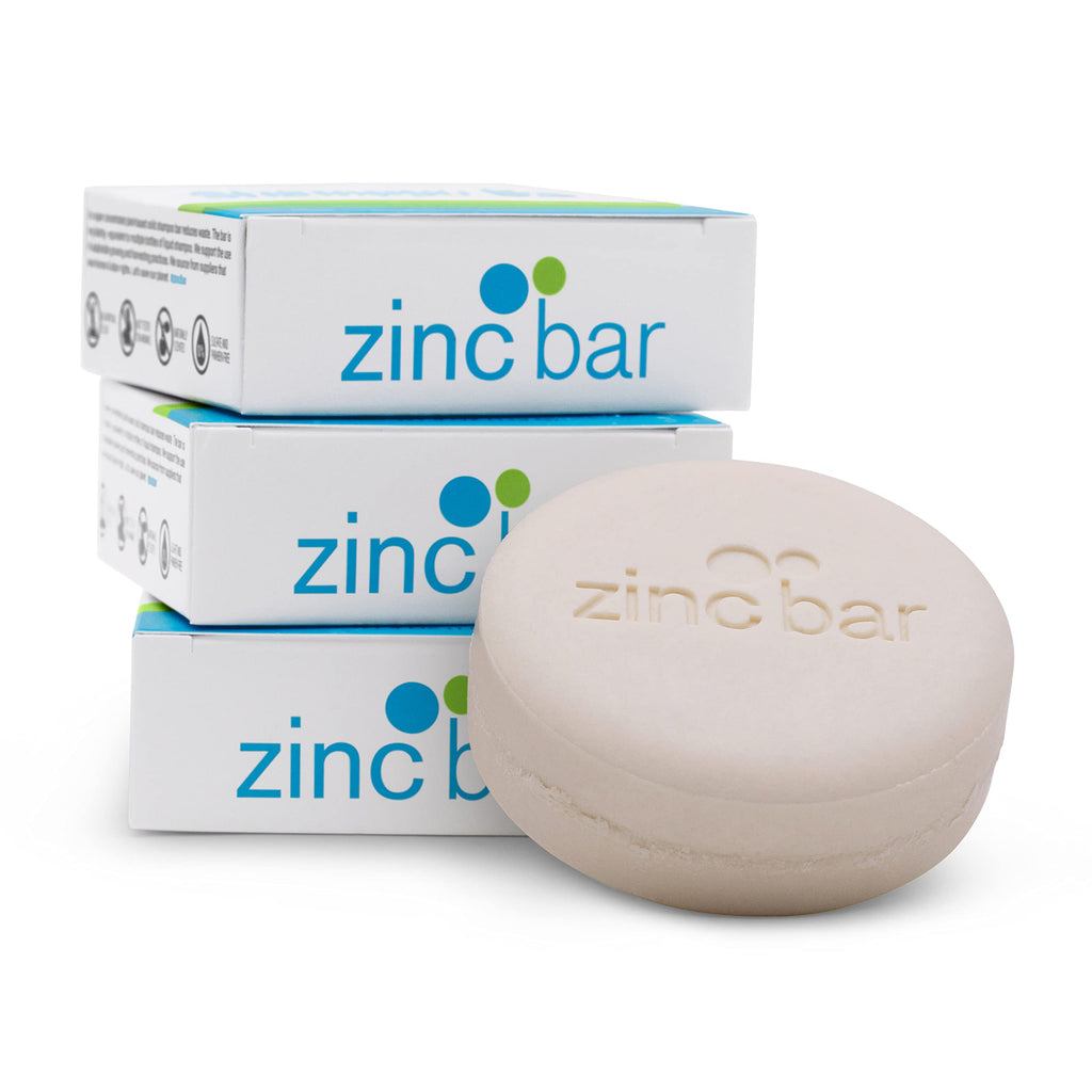 Dermaharmony 2% Pyrithione Zinc Shampoo Bar – Fragrance-Free, Dandruff Solution (Pack of 2, 4 oz each)