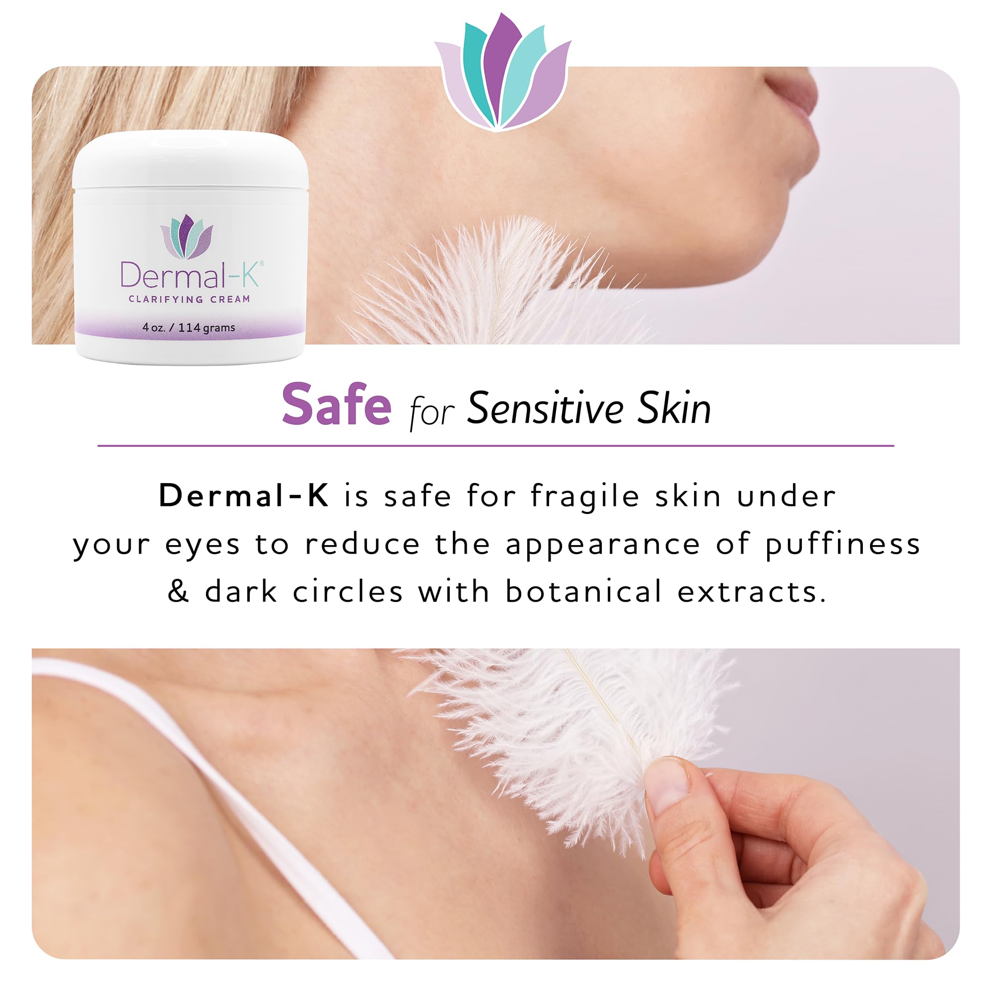 Dermal-K Vitamin K Cream 4oz – Hydrating Antioxidant Skin Care (Paraben-Free)