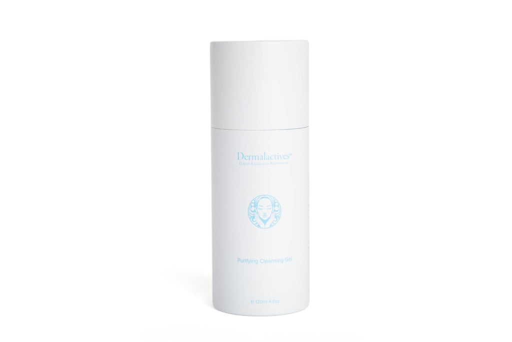 Dermalactives Purifying Cleansing Gel – Lift Makeup, Remove Oil Debris, Purify Skin