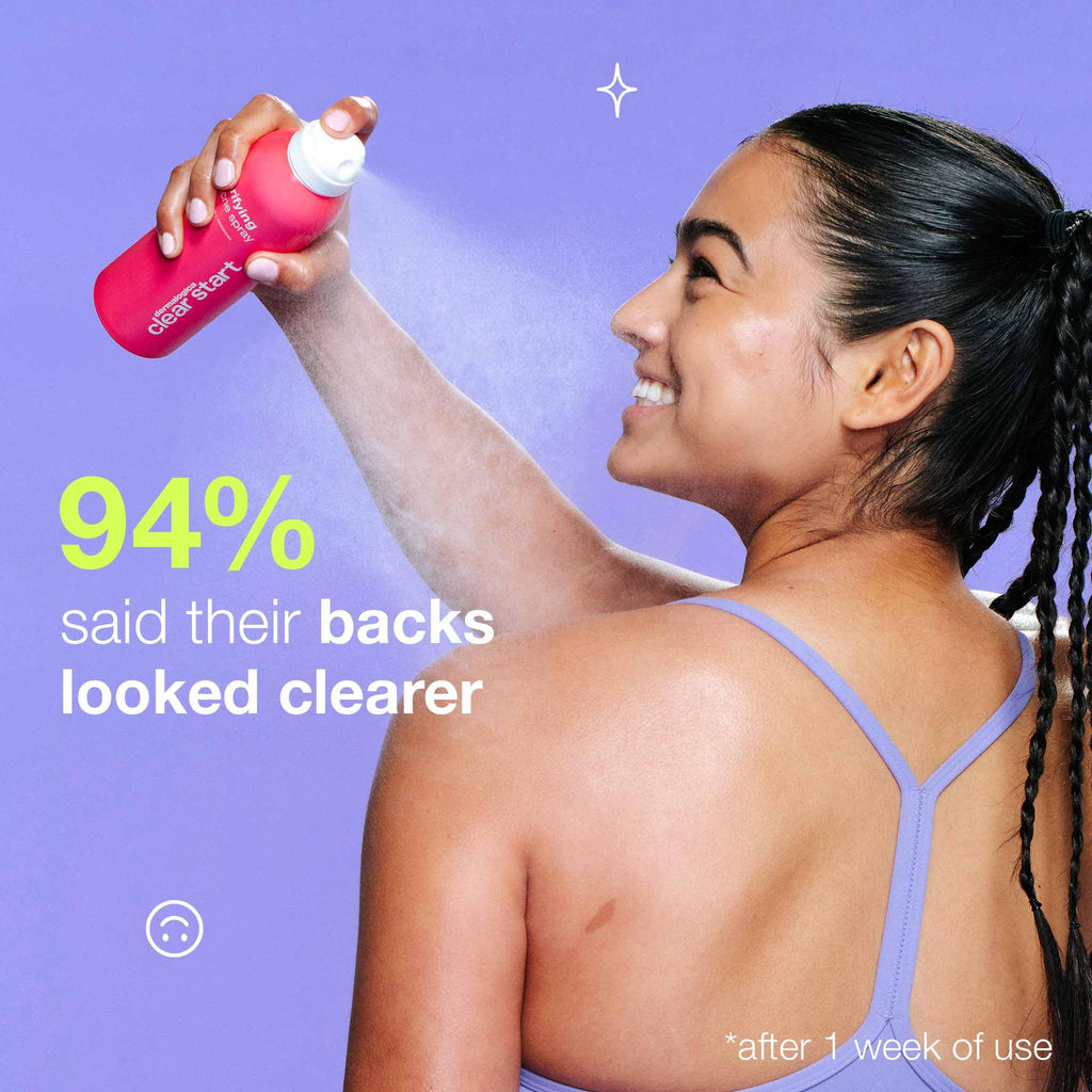 Dermalogica Clear Start Bacne Spray – Back Acne Treatment with Salicylic Acid