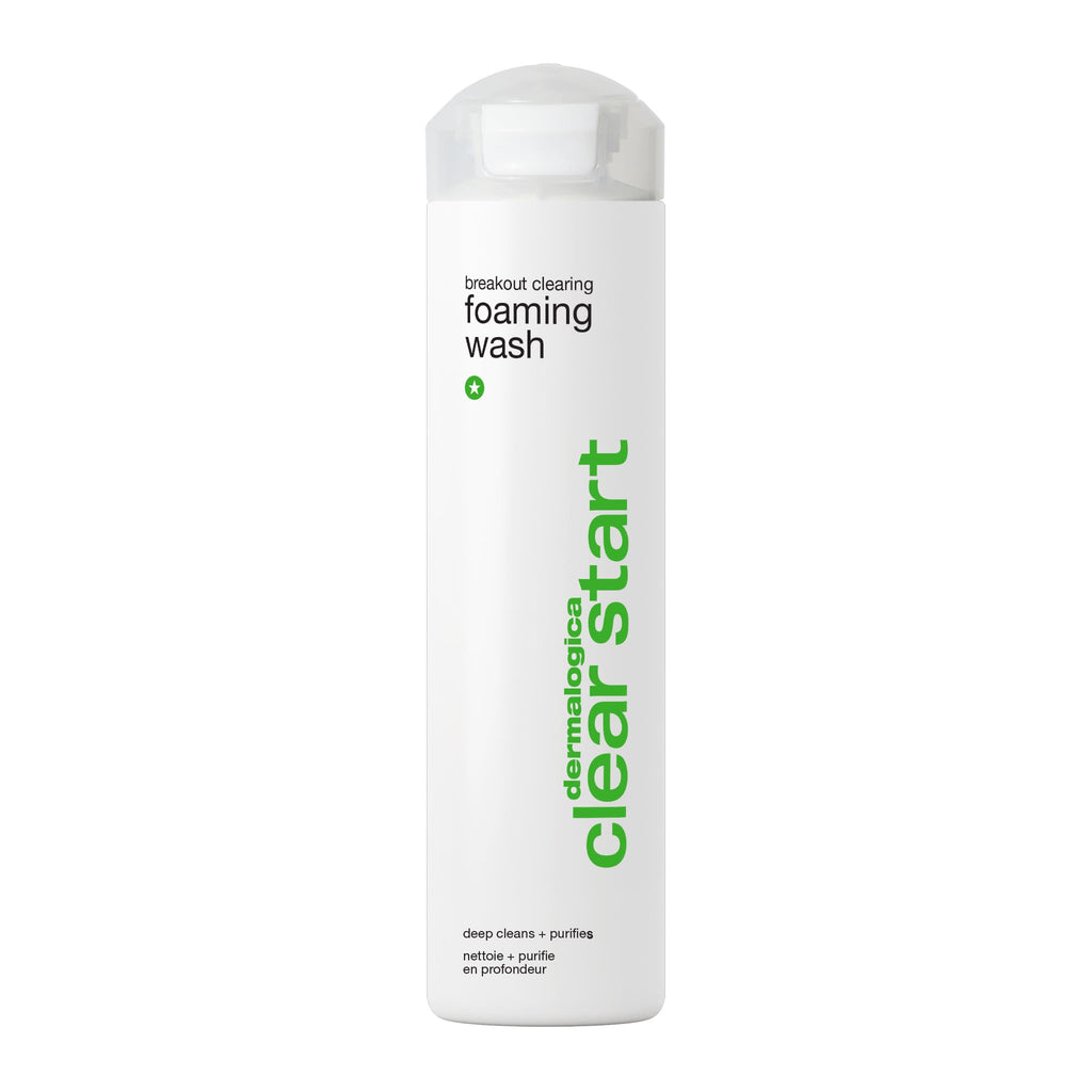 Dermalogica Clear Start Breakout Clearing Foaming Wash | Acne Face Wash with Salicylic Acid & Tea Tree Oil – 10 fl oz