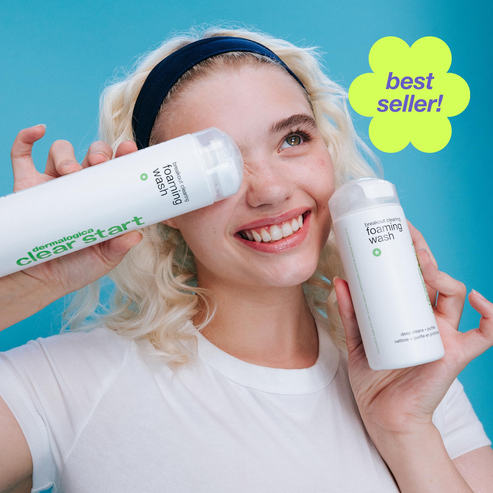 Dermalogica Clear Start Breakout Clearing Foaming Wash | Acne Face Wash with Salicylic Acid & Tea Tree Oil – 10 fl oz
