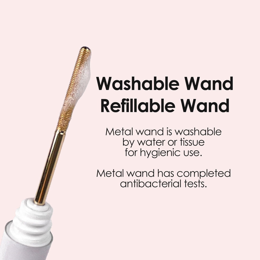 DERMALOGY by NEOGENLAB Extra Volume Curl Metal Mascara – Waterproof No-Brush, Volume & Curl (Black)