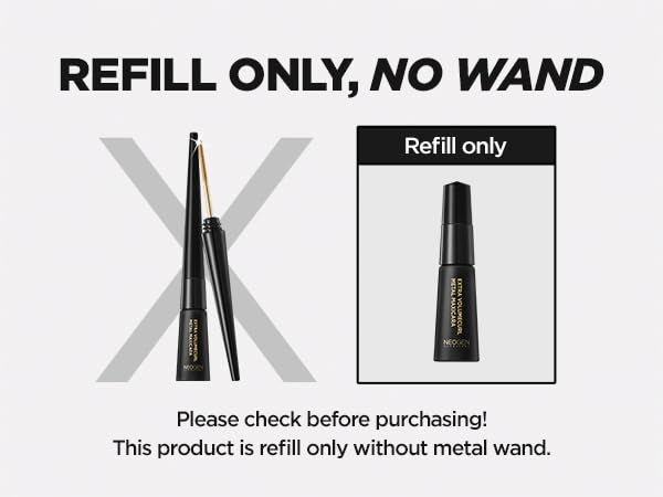 DERMALOGY by NEOGENLAB Extra Volume Curl Metal Mascara – Waterproof No-Brush, Volume & Curl (Black)