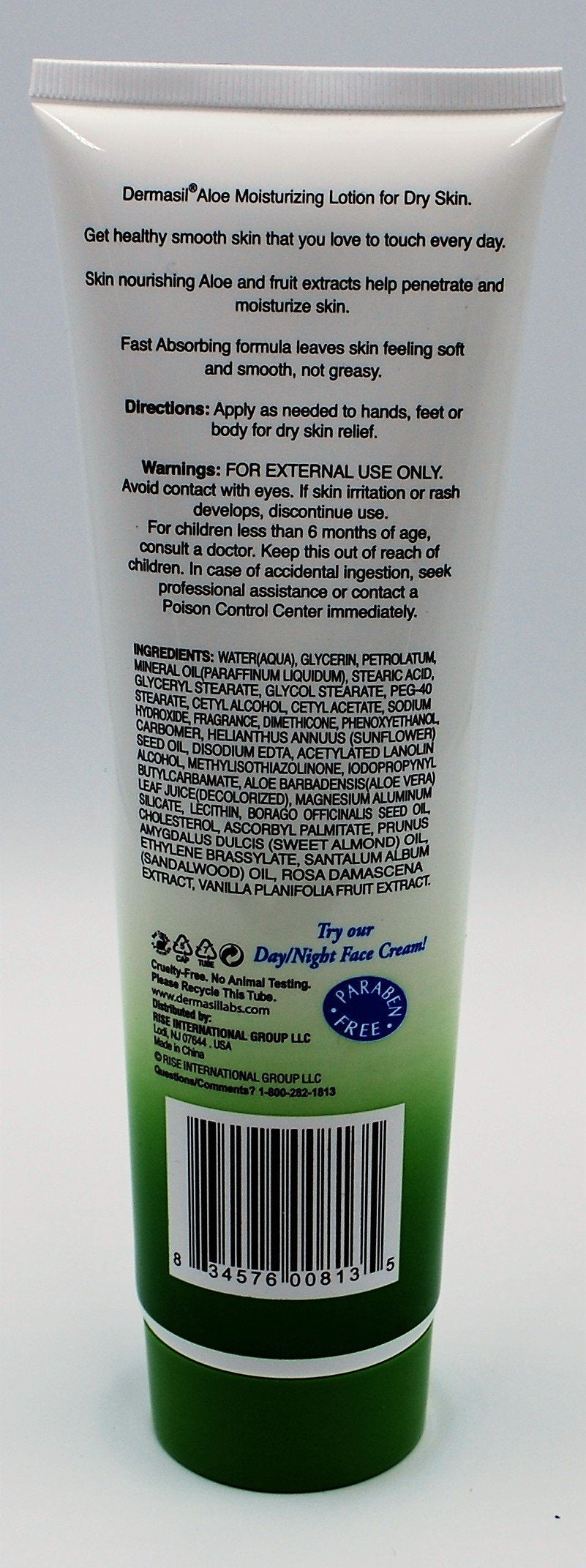 Dermasil Aloe Fresh Moisturizing Body Lotion – 10 oz Tubes Pack of 3