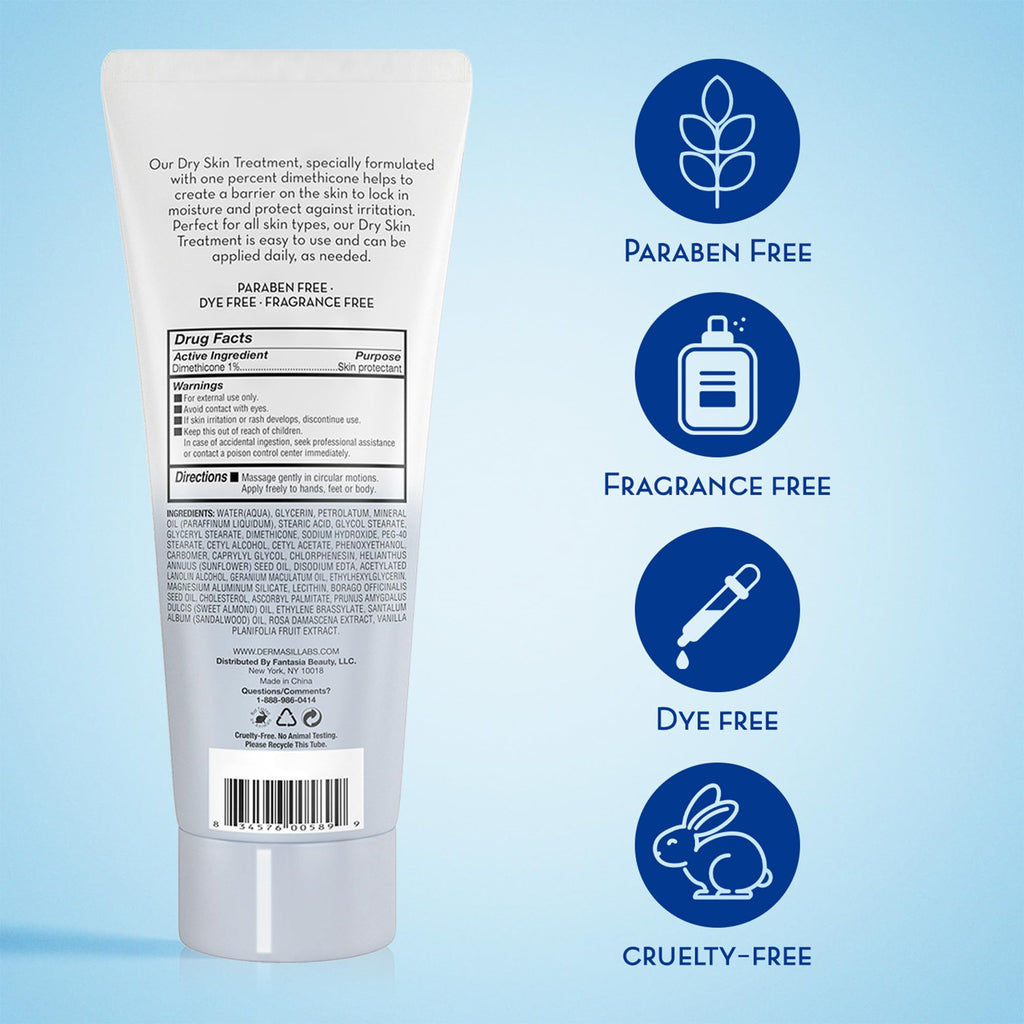 Dermasil Body Lotion 3-Pack – Fragrance-Free, Non-Greasy, Fast-Absorbing for Dry Skin