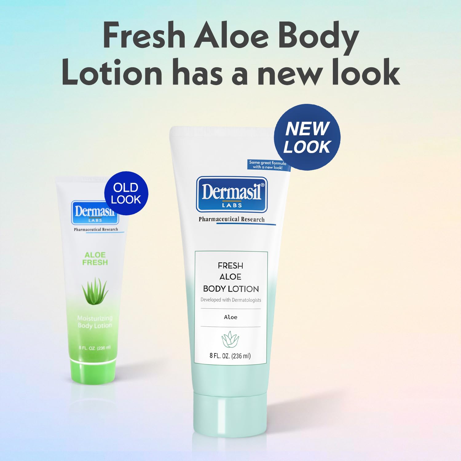 Dermasil Fresh Aloe Body Lotion 3-Pack – Non-Greasy, Fast-Absorbing, 8 oz Each
