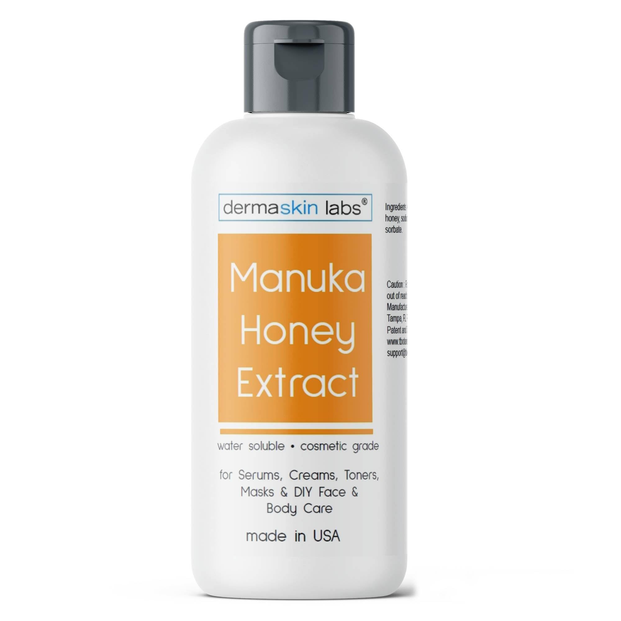Dermaskin Labs Manuka Honey Extract Water Soluble – Cosmetic Grade Humectant for Serums & Skincare