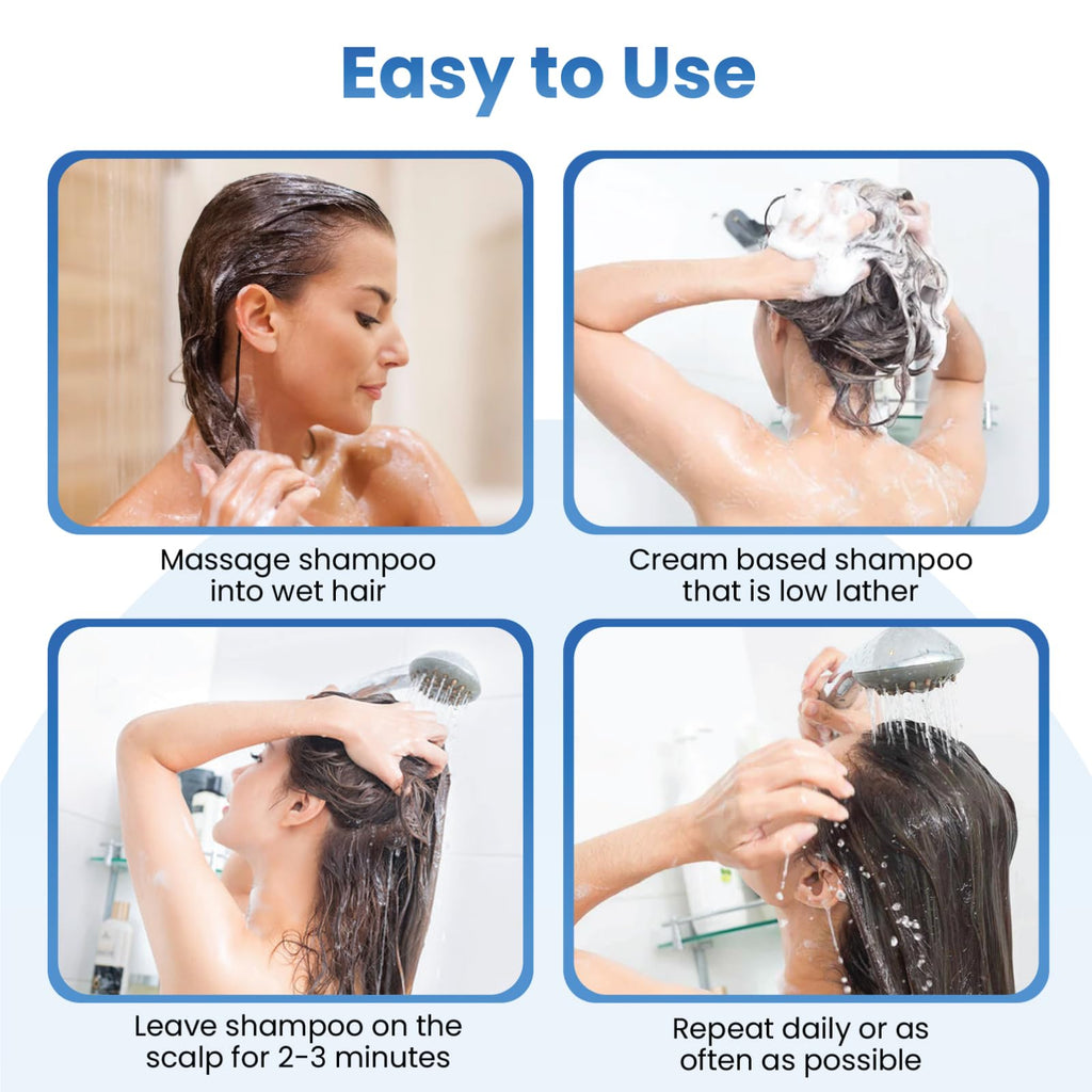 Dermasolve Psoriasis, Dandruff & Seborrheic Dermatitis Shampoo + Conditioner – Fragrance-Free, 8 oz