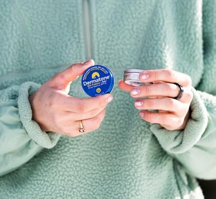 Dermatone Skin Protector Balm 2-Pack | SPF23 Lip & Face Shield | Classic Tin