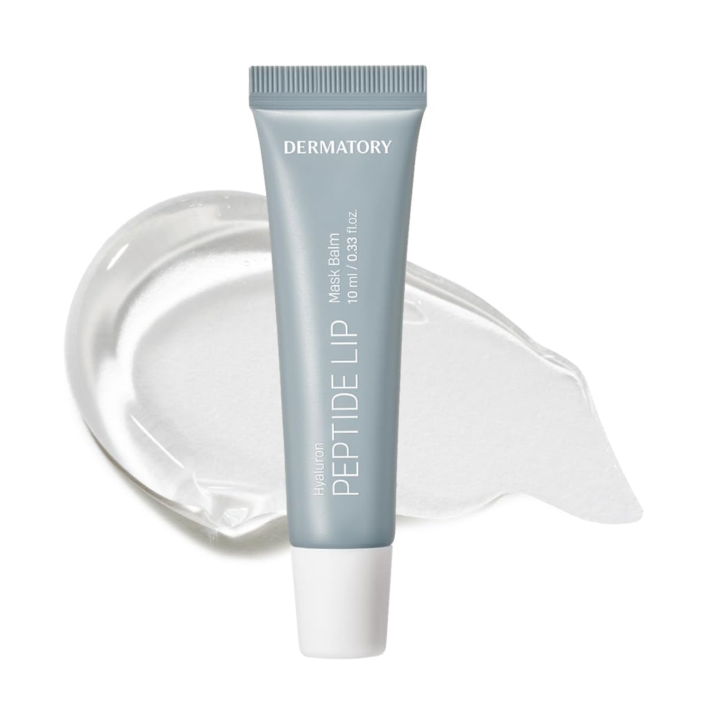 DERMATORY Hyalluron Peptide Volume Lip Mask Balm – Hydrating Lip Mask for Day & Night (10ml)