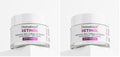 DERMATOUCH Retinol Eye Cream 1.75 oz – 2-Pack with Hyaluronic Acid, Peptides & Vitamins – Made in USA