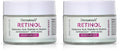 DERMATOUCH Retinol Face Moisturizer – Hyaluronic Acid, Peptides & Vitamins | Made in USA (2-Pack)