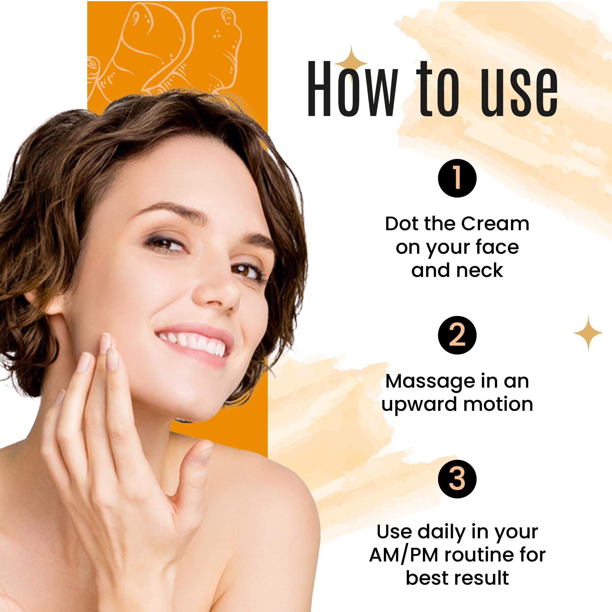 Dermaxgen Turmeric Vitamin C Cream – Glow Boost, Anti-Aging & Hydration for All Skin Types (1.7 oz)