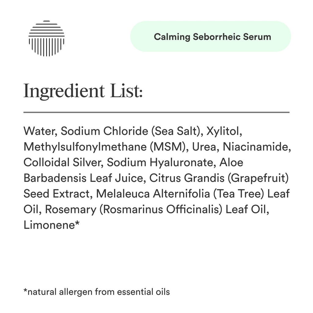 Dermazen Calming Seborrheic Serum – Dermatologist Recommended Topical Serum for Hair, Face & Body (4oz)