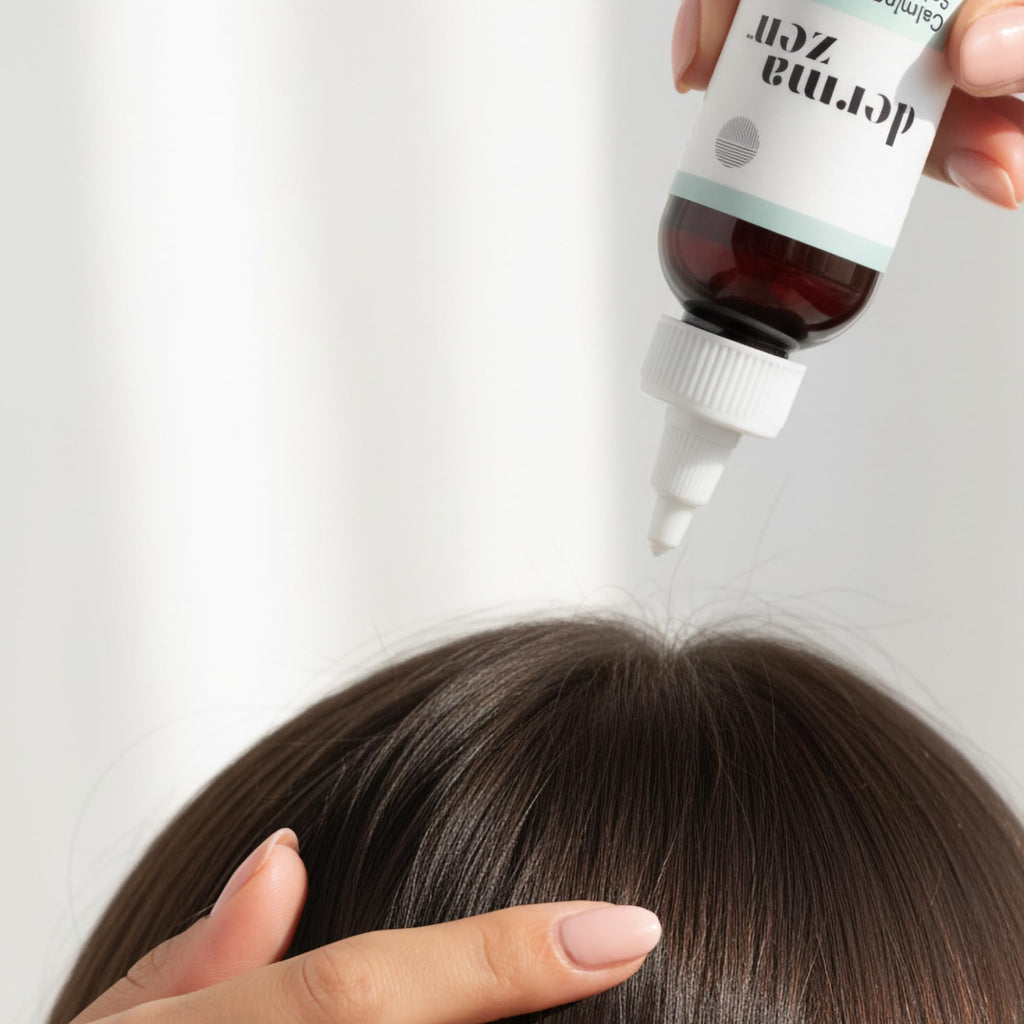 Dermazen Calming Seborrheic Serum – Dermatologist Recommended Topical Serum for Hair, Face & Body (4oz)