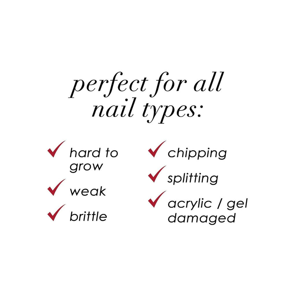 Dermelect Phyto Strong Nail Duo – Plant-Based Base & Top Coat for Stronger Nails | Vegan & Non-Toxic