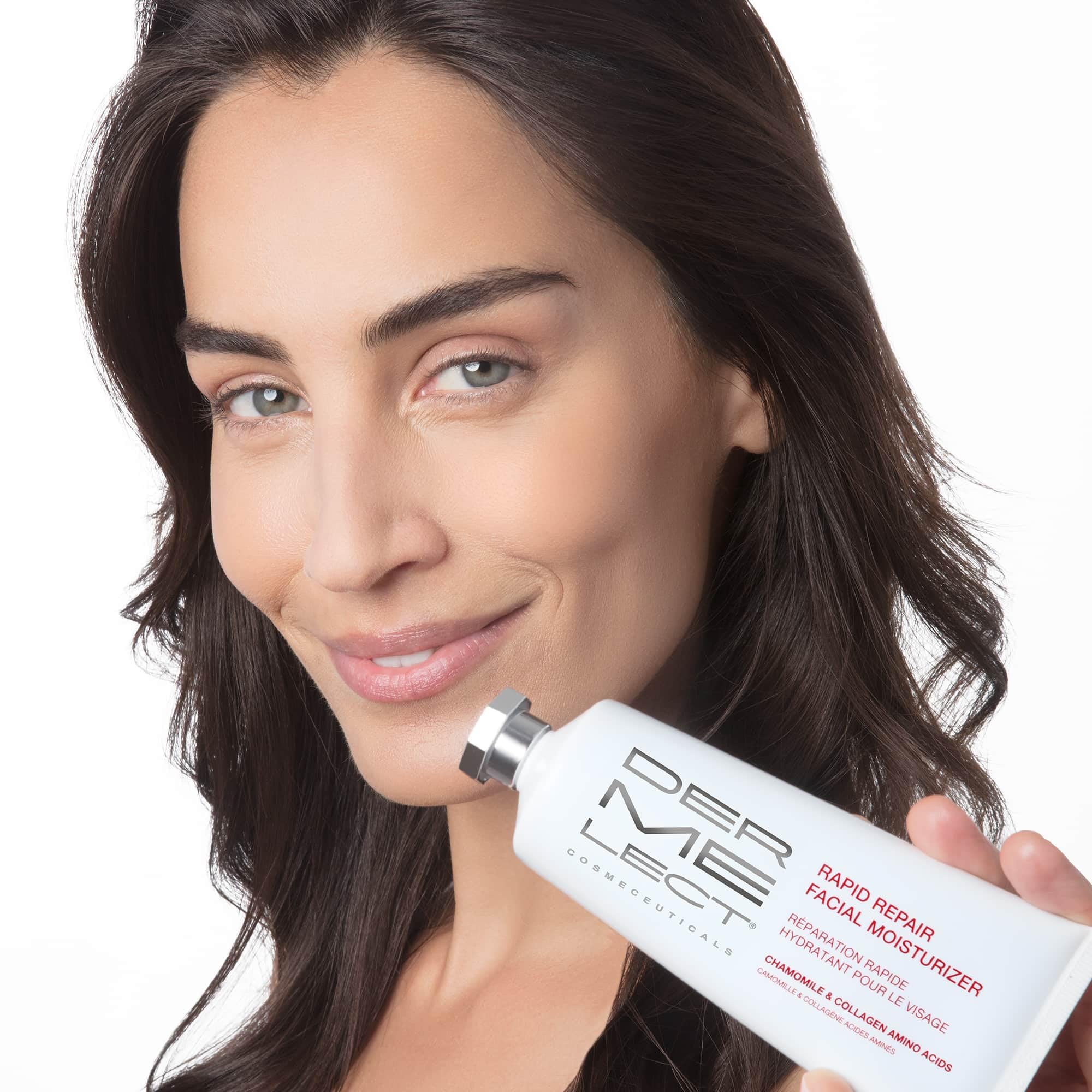 Dermelect Rapid Repair Facial Moisturizer – Chamomile Azulene Collagen Cream (3.3 oz)