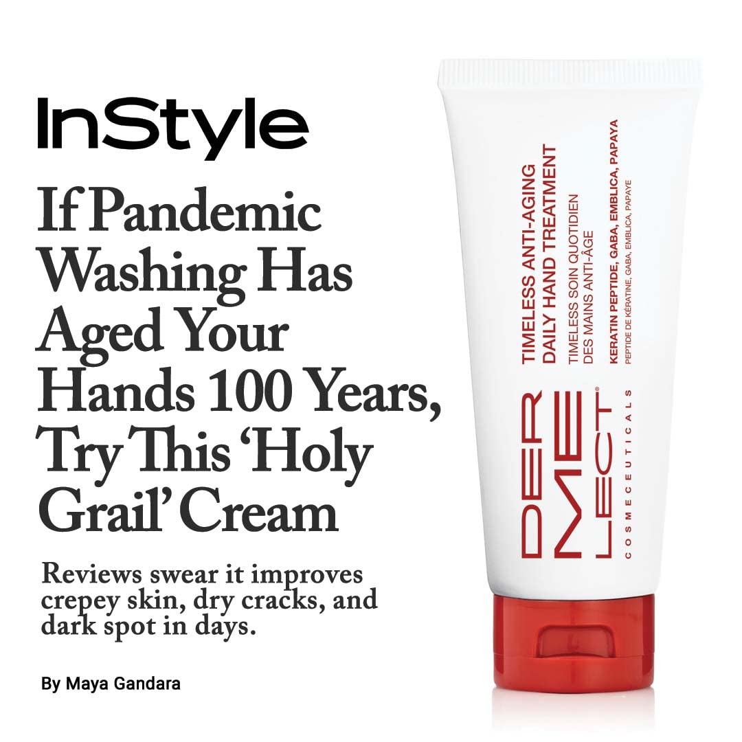 Dermelect Timeless Anti-Aging Daily Hand Treatment – Peptides, Hyaluronic Acid & Hydration