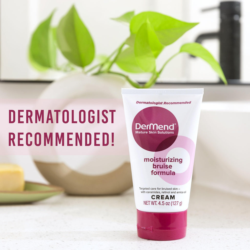 Dermend Arnica Bruise Cream with Vitamin K – Moisturizer for Bruising (4.5 oz)