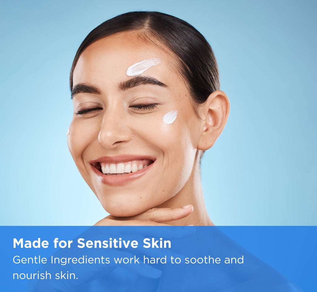 Dermgentle Face Cream & Cleanser Kit for Sensitive Skin | Gentle Hydration & Barrier Support