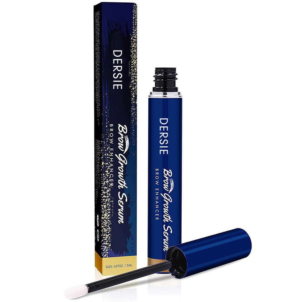 Dersie Eyebrow Growth Serum – 0.17 Fl Oz x 2 Pack | Brow Serum for Fuller Brows