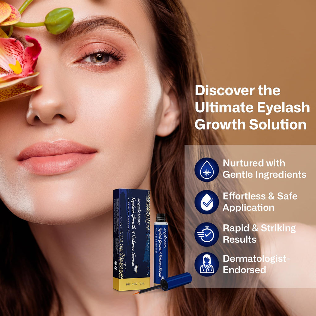 Dersie Eyelash Growth Serum – Grow Lashes in 4 Weeks, 3ML