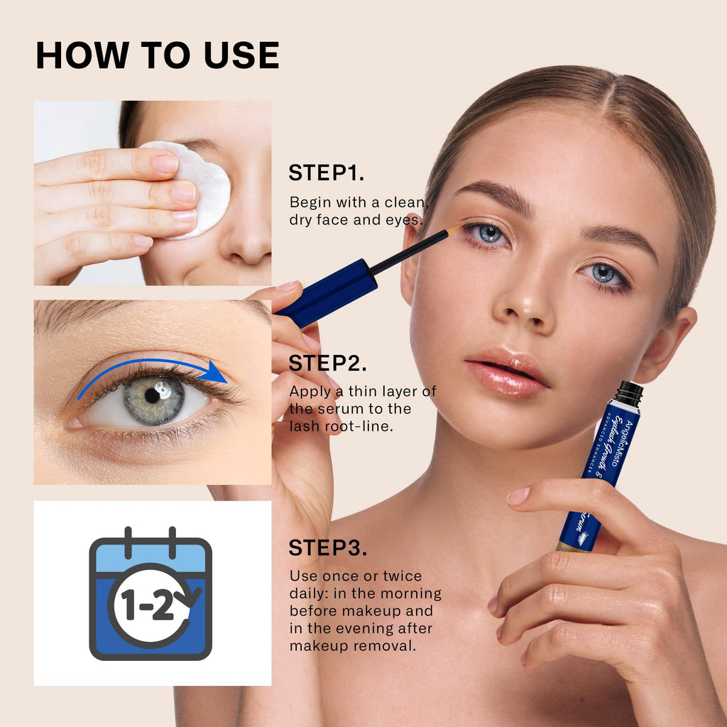Dersie Eyelash Growth Serum – Grow Lashes in 4 Weeks, 3ML