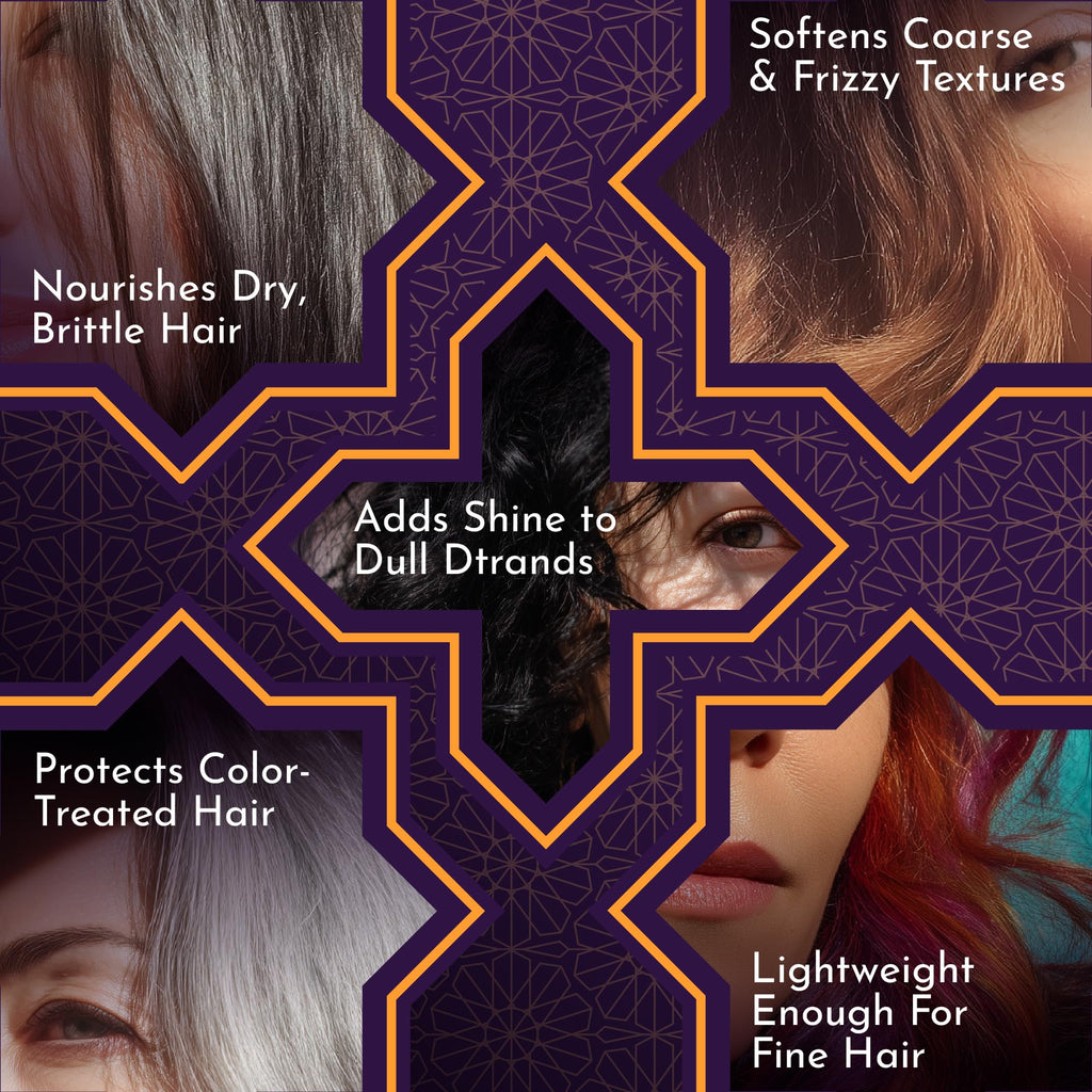Desert Beauty Argan Oil for Hair – 4 oz Leave-In Treatment, Hydrating, Frizz Control, Cruelty Free (2 Pack)