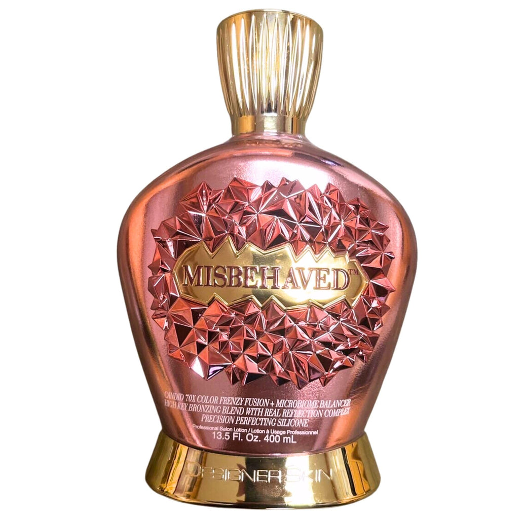 Australian Gold Designer Skin Misbehaved 70X Color Frenzy Fusion Tanning Bed Lotion – 13.5 oz DHA Bronzers | Indoor/Outdoor