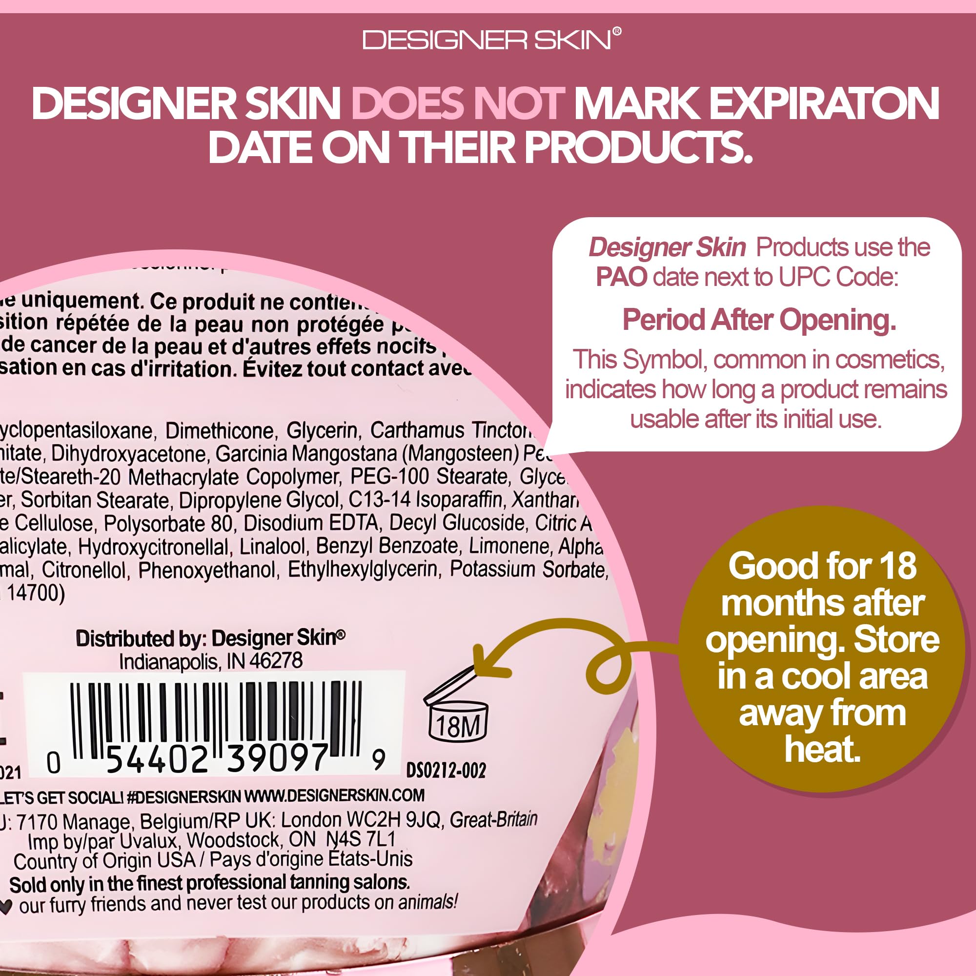 Designer Skin Awestruck 65X Invincible Bronzer – 13.5 oz