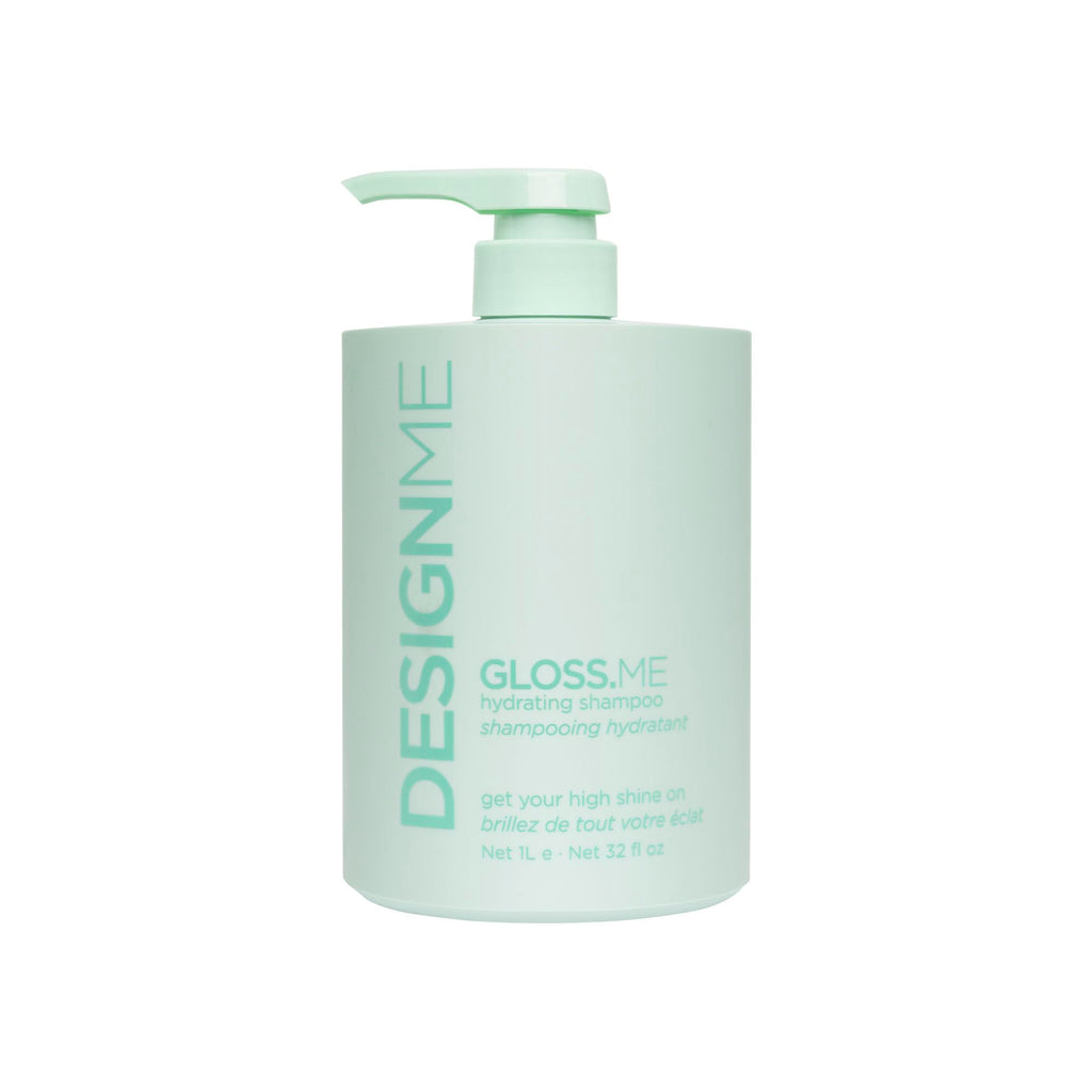 GLOSS.ME Hydrating Shampoo by DESIGNME | Hemp & Argan Oil for Softness & Shine | Color-Safe