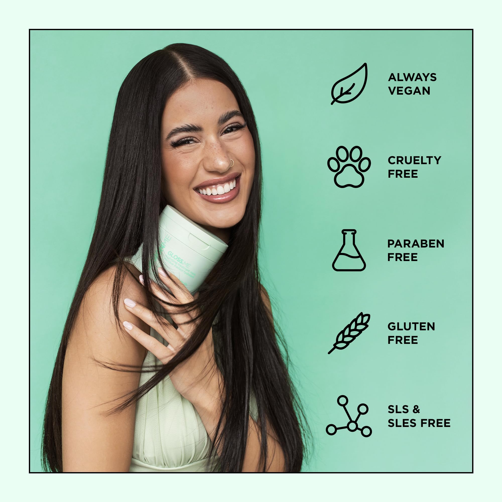 DESIGNME GLOSS.ME Hydration Kit – Argan Oil Shampoo, Conditioner, Mask & Hair Oil | Anti-Frizz & Shine | Sulfate-Free Holiday Set