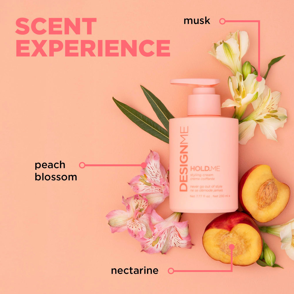 Design.Me HOLD.ME Styling Cream | Hydrating Hair Smoothing for Blowouts & Sleek Looks