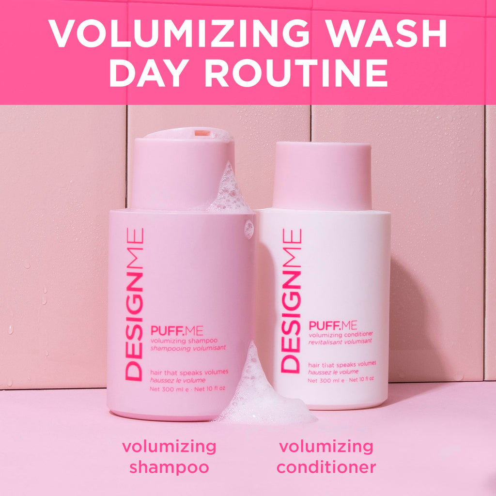 Design.Me PUFF.ME Volumizing Conditioner — Hydration, Volume & Shine for Fine & Medium Hair