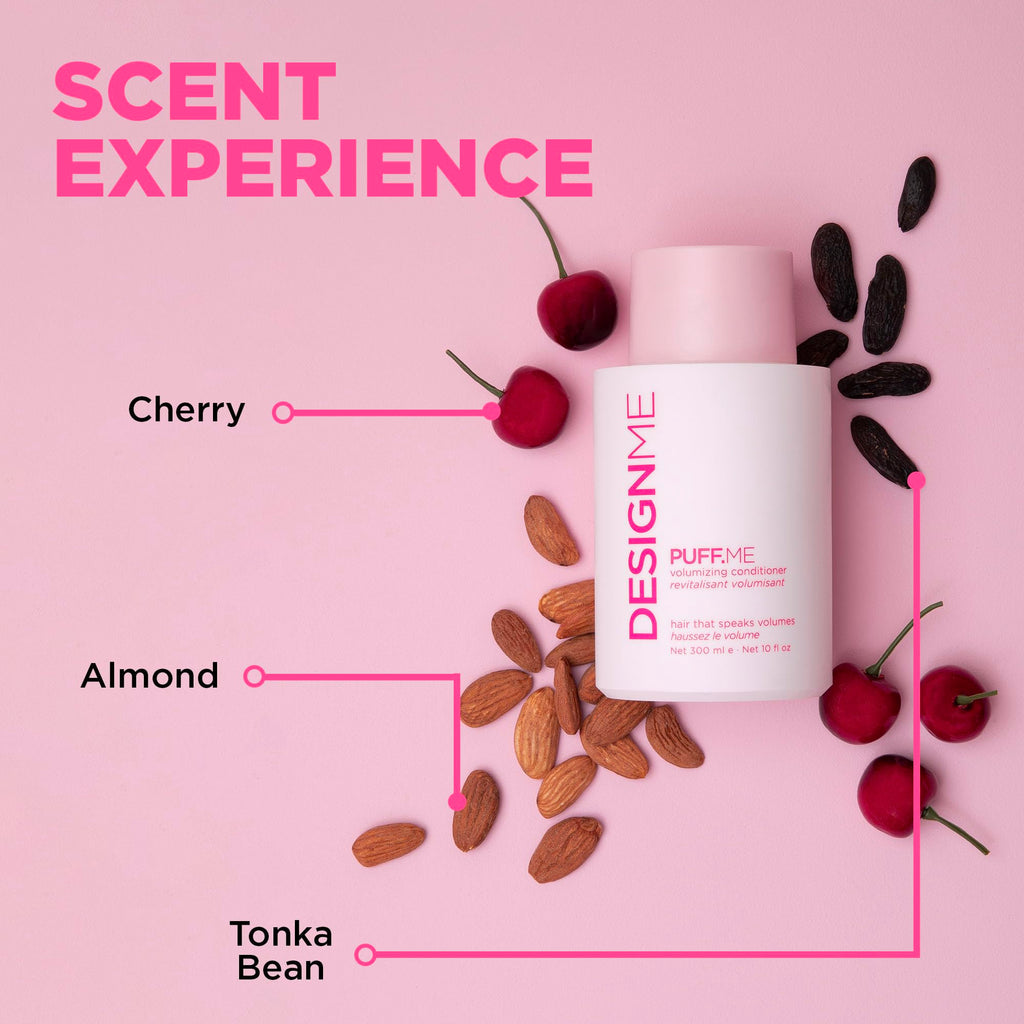 Design.Me PUFF.ME Volumizing Conditioner — Hydration, Volume & Shine for Fine & Medium Hair