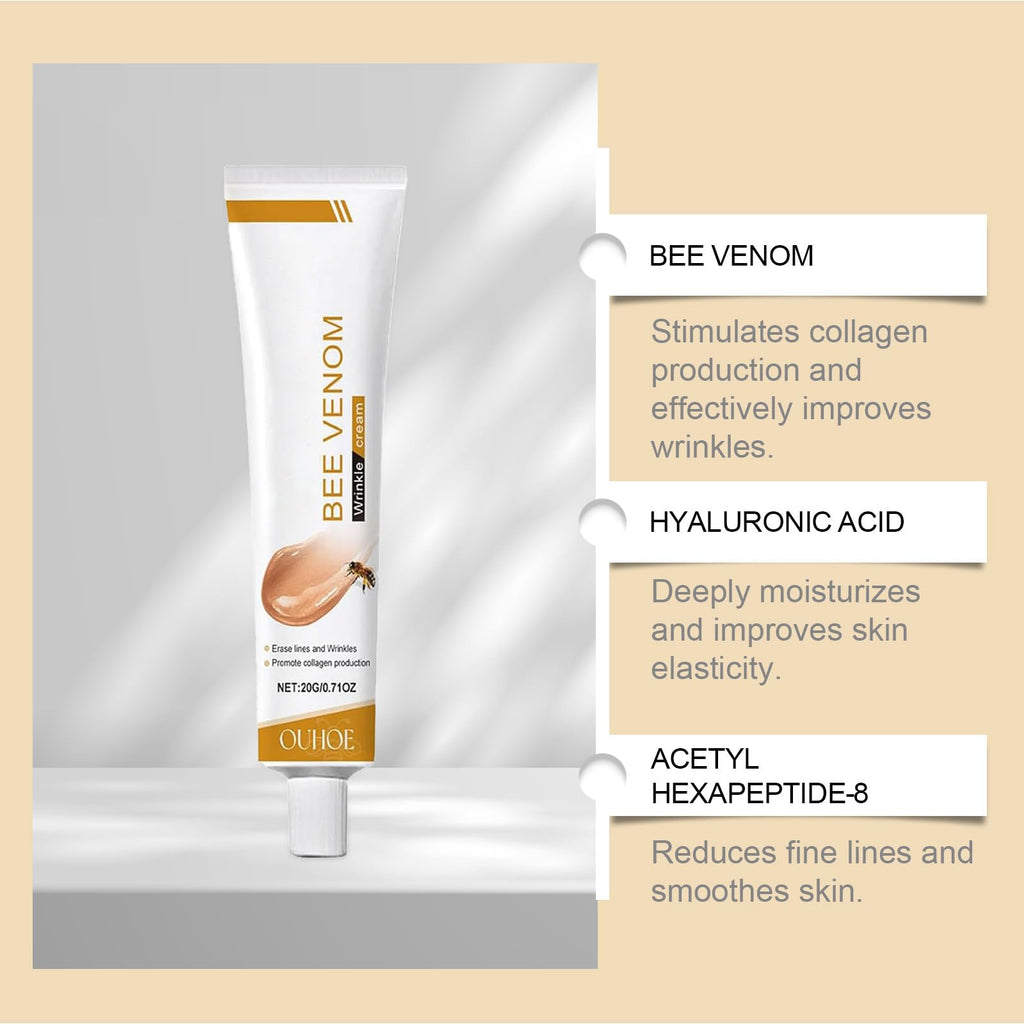 Deuiosna Bee Venom Wrinkle Removal Cream - Anti-Aging Firming Set (3PCS) | Moisturizing & Lifting for All Skin Types