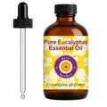 dève herbes Eucalyptus Essential Oil | Steam-Distilled 120ml with Glass Dropper | Pure & Lightweight