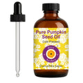 dève herbes Pumpkin Seed Oil (Cucurbita pepo) with Glass Dropper – Cold Pressed Carrier Oil for Skin, Hair & Massage | 120ml