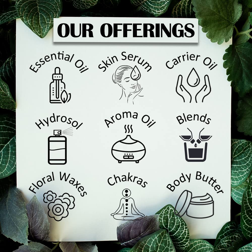 deve herbes Spearmint Essential Oil | Steam-Distilled 120ml with Glass Dropper