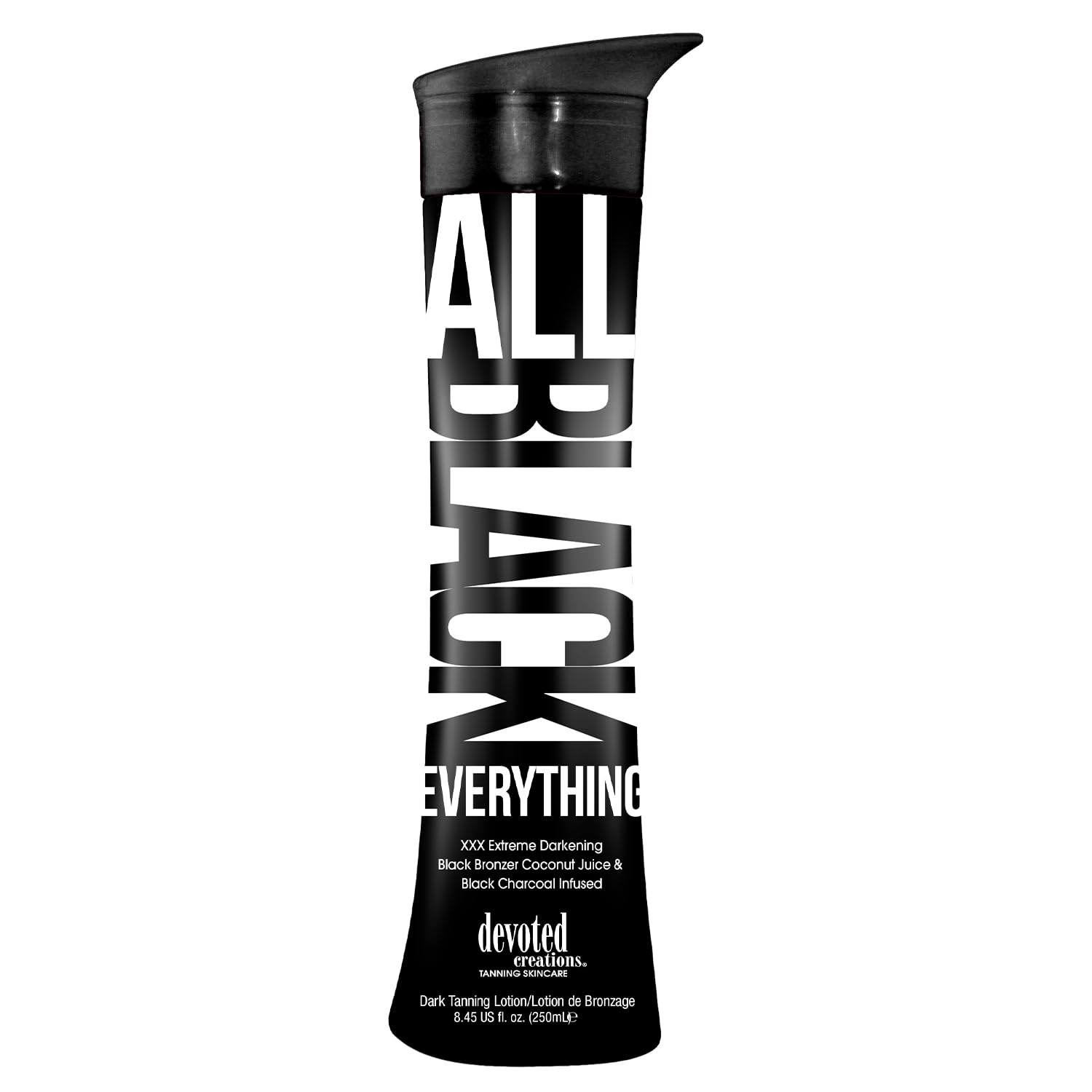 Devoted Creations All Black Everything – Extreme Dark Bronzer Tanning Lotion