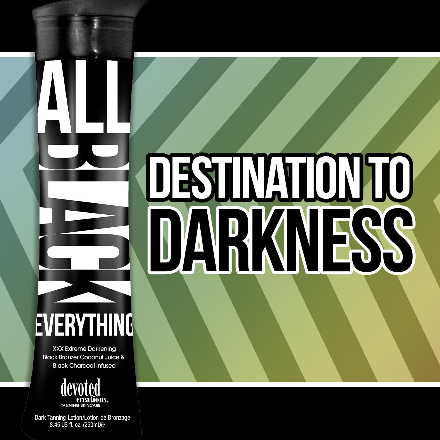 Devoted Creations All Black Everything – Extreme Dark Bronzer Tanning Lotion