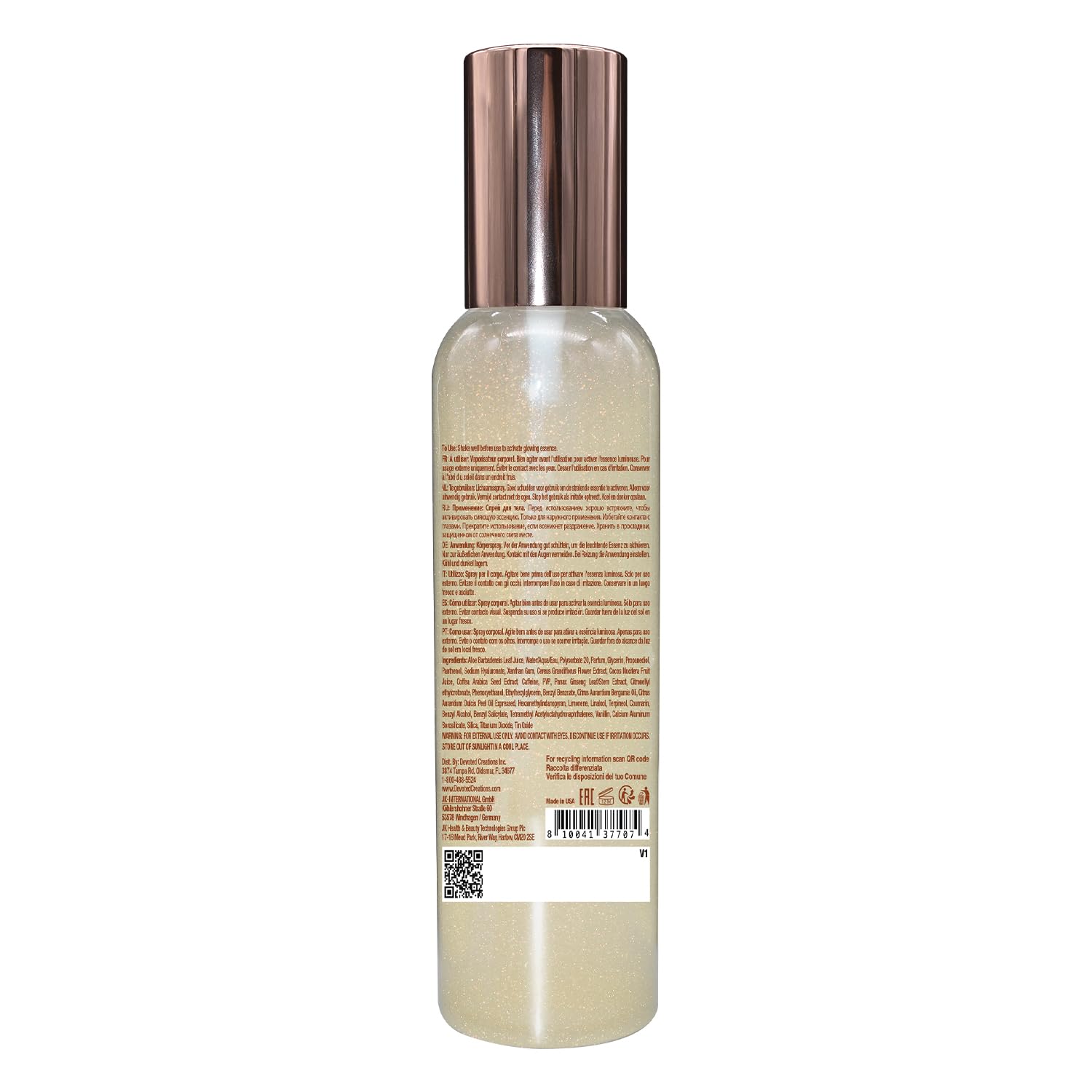 Devoted Creations Coconut Krèm After Sun Refresher – Soft Hydration & Color Extension